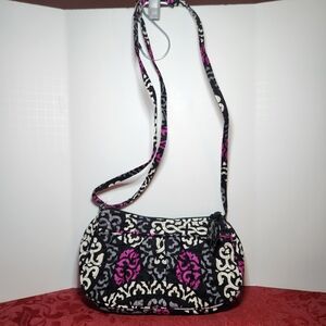 Vera Bradley Handbag or Crossbody Compact Multicolor Paisley Purse 